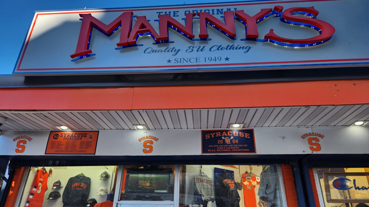 Despite plenty of businesses moving in and out over the past several decades on Marshall Street in Syracuse, Manny's continues to be a staple.