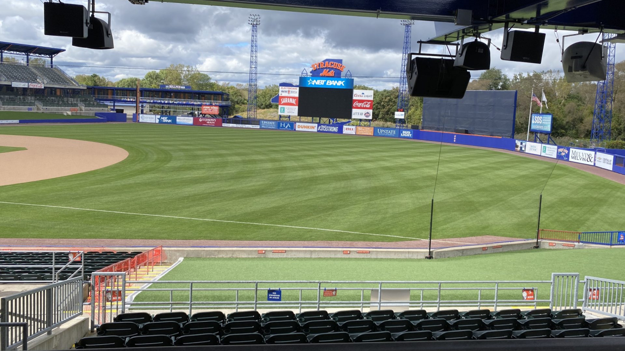 NBT Bank Stadium, the home of the Syracuse Mets
