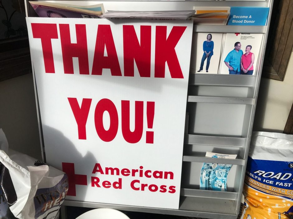 A Thank You! Sign