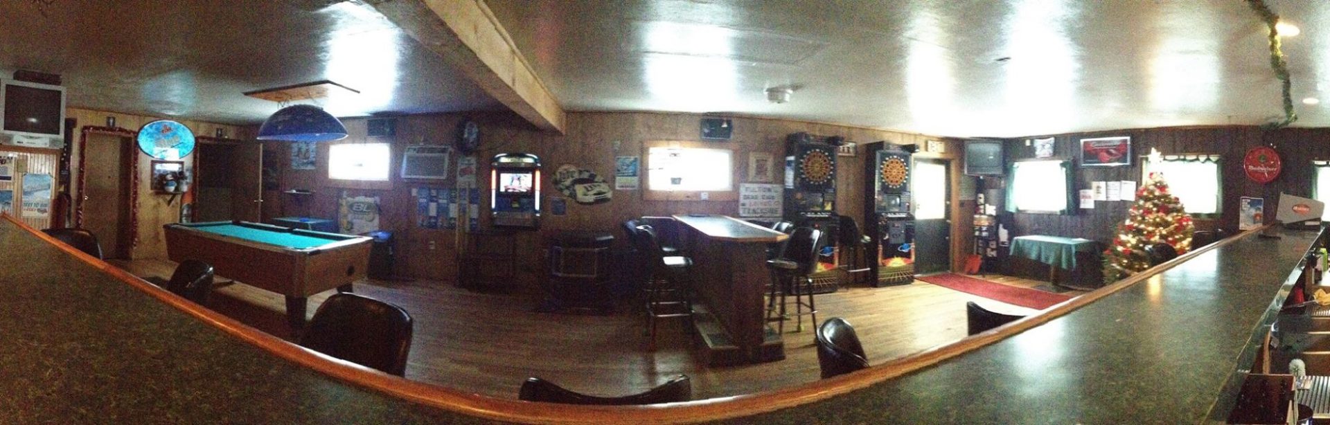 Interior of the Dead End Tavern