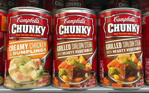 Campell's Soup was bought out early Monday afternoon