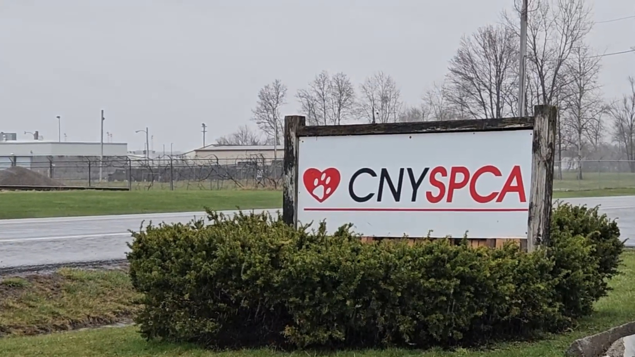 CNYSPCA Sign by road