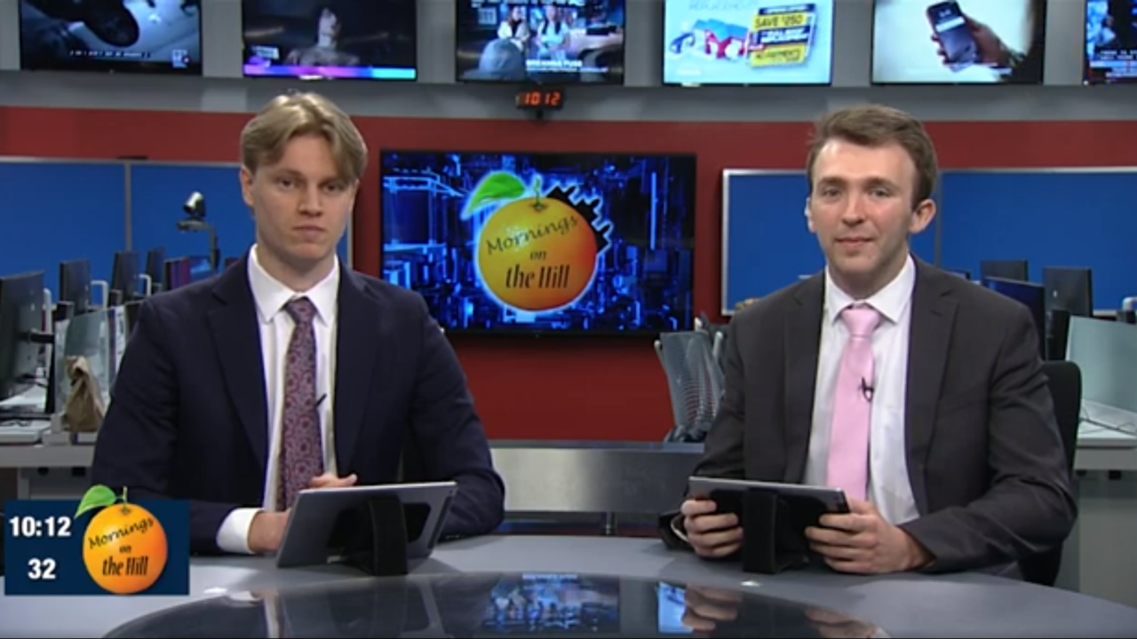 Zachary Priehs and Jonathan Kinane anchor the Tuesday, March 19th version of Mornings On The Hill