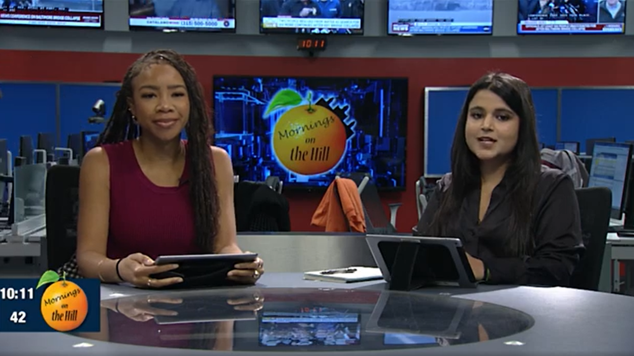 Krystin Lilly and Deepanjali Sharma anchor March 26th version of Mornings On The Hill