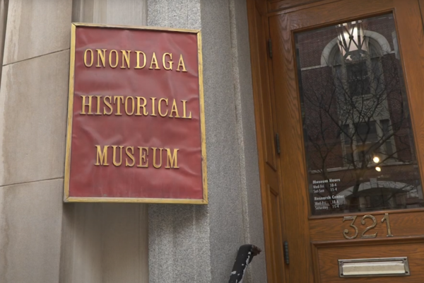 The entrance of the Onondaga Historical Museum.