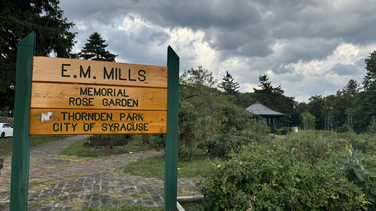 The E.M. Mills Memorial Rose Garden