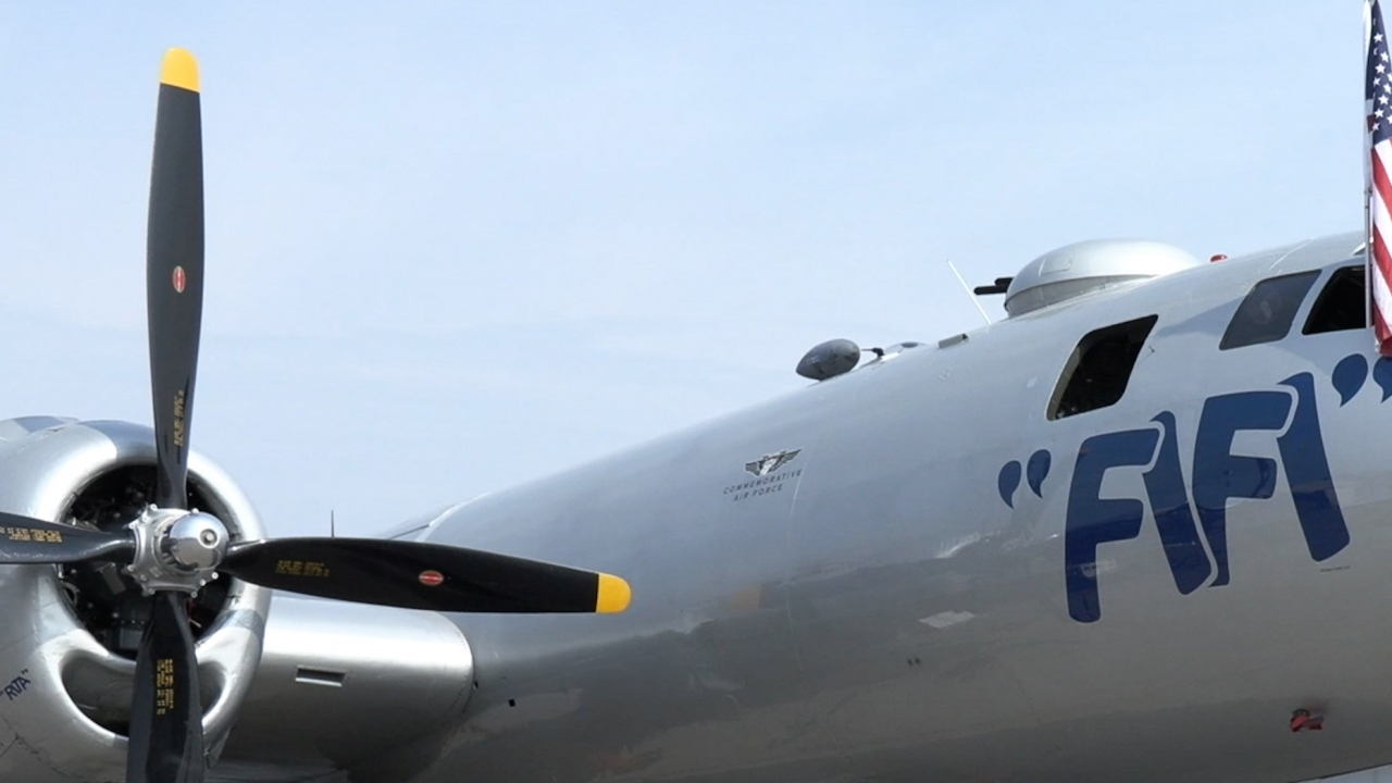 The Commemorative Air Force flies to Syracuse with B-29 bomber Fifi and other aircraft to remember the Air Force pilots who piloted during World War II.