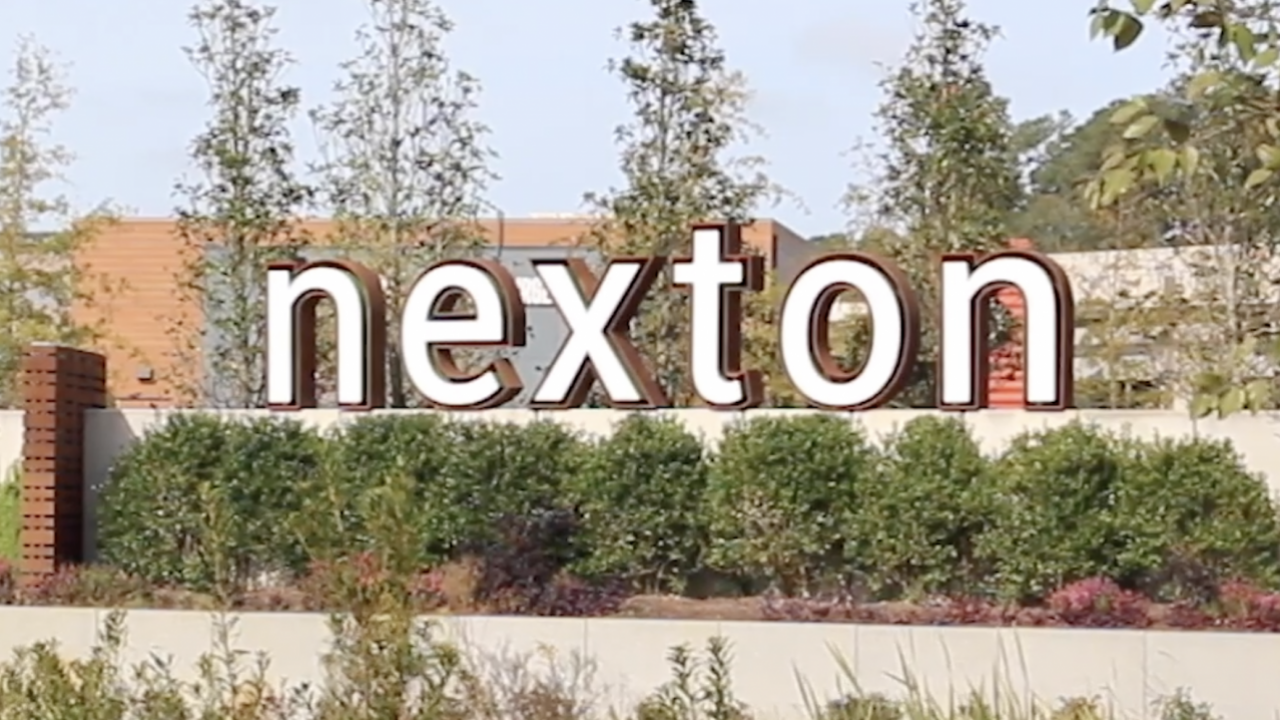 The main entrance of Nexton