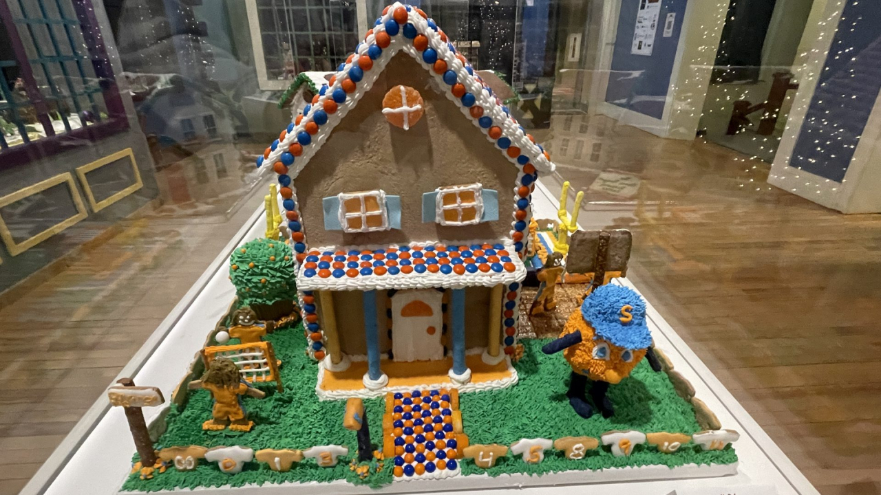 Gingerbread house.