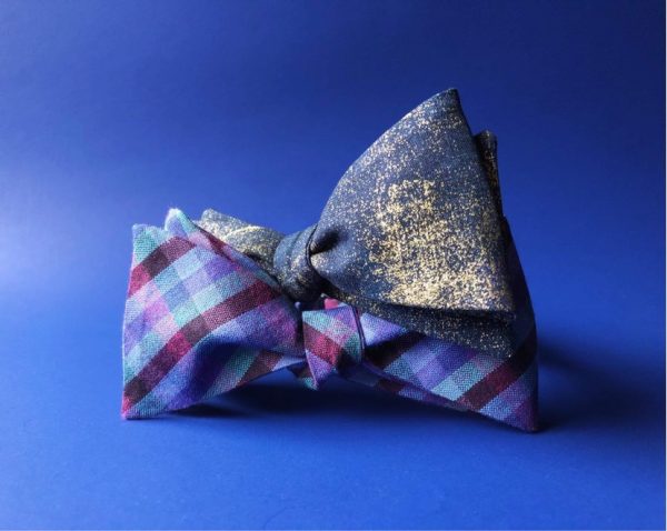 Nick Kulmala, owner of A Dapper Sandlapper, sells handmade bowties and accessories. He can create a custom bowtie for any occasion.