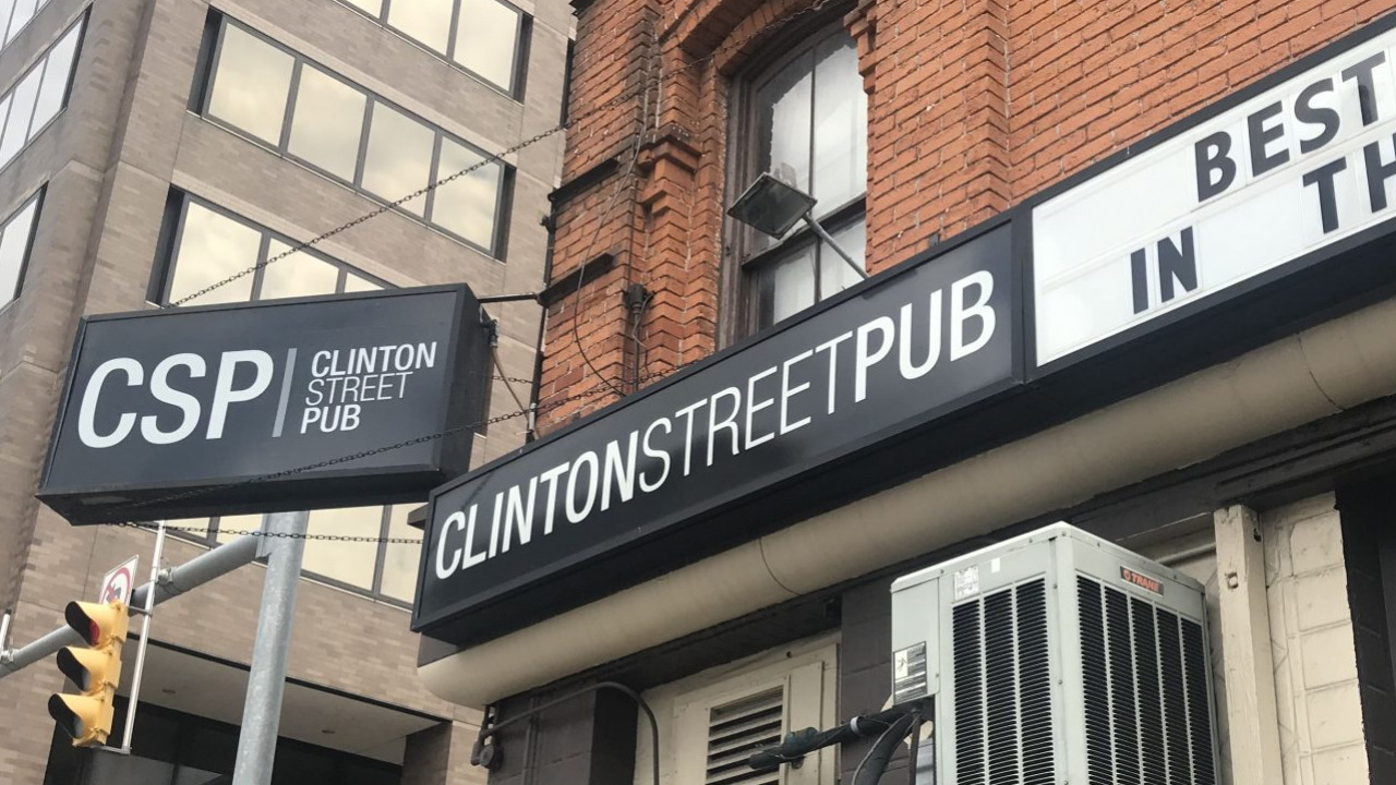 Clinton Street Pub is located in Armory Square