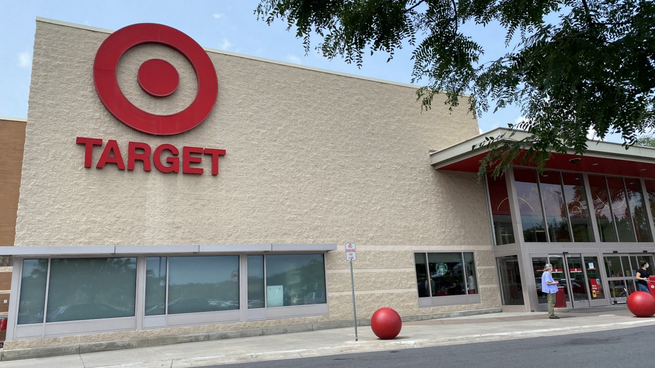Store front of Target location
