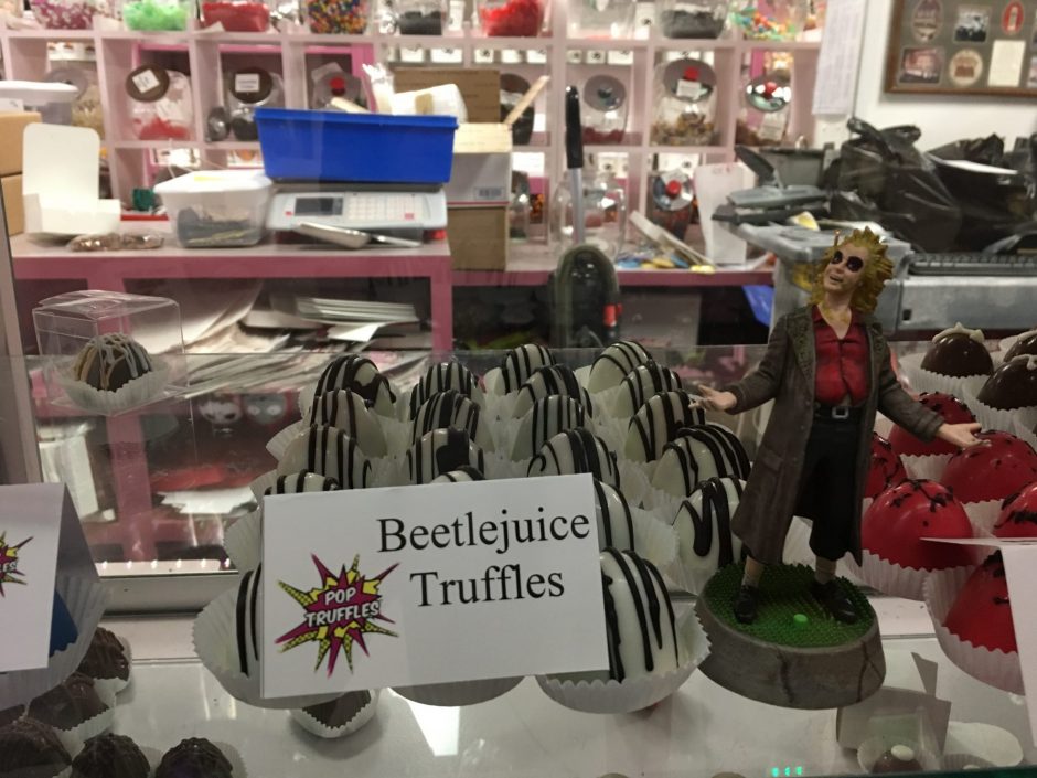 Beetlejuice Truffles at Speach Family Candy Shoppe