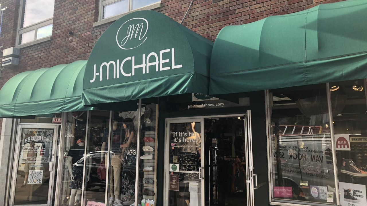 J Michael Shoe's, on Marshall Street, expects to see decreased business during the summer period where students leave Syracuse's campus.