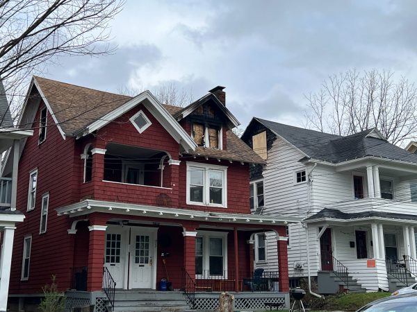 Aftermath of Ackerman Avenue fire.