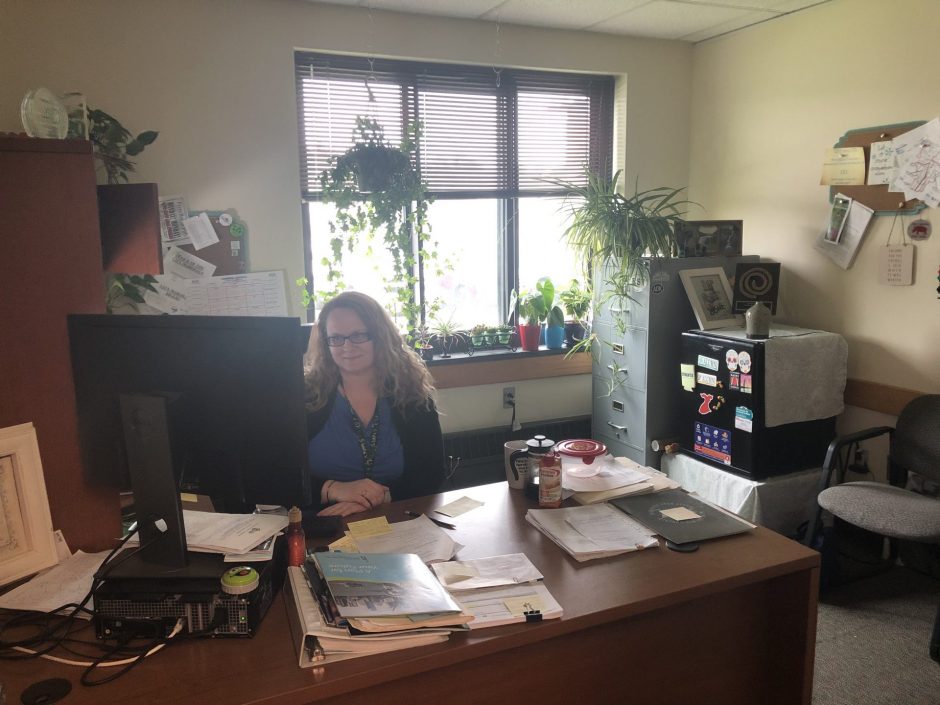 Ann Fordock in her office at the Syracuse Department of Public Works