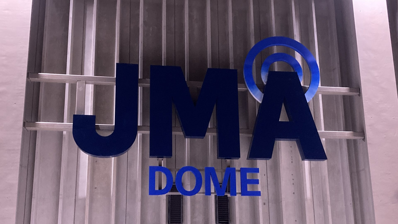 Front entrance of the JMA Wireless Dome