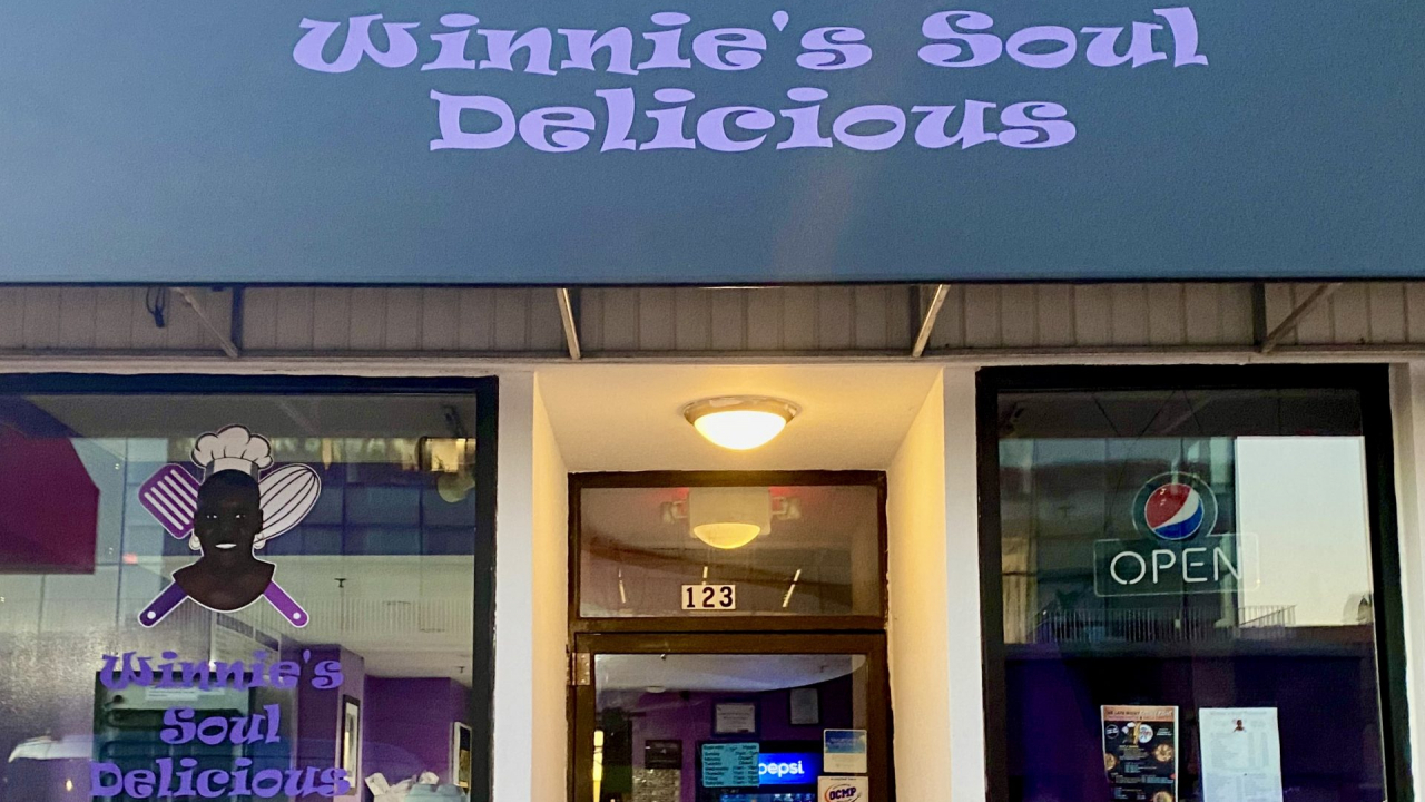 Winnie's Soul Delicious on Marshall Street.