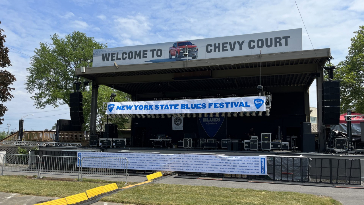 The NYS Blues Festival returns to Syracuse with over 20 acts, making it one of the largest in the Northeast