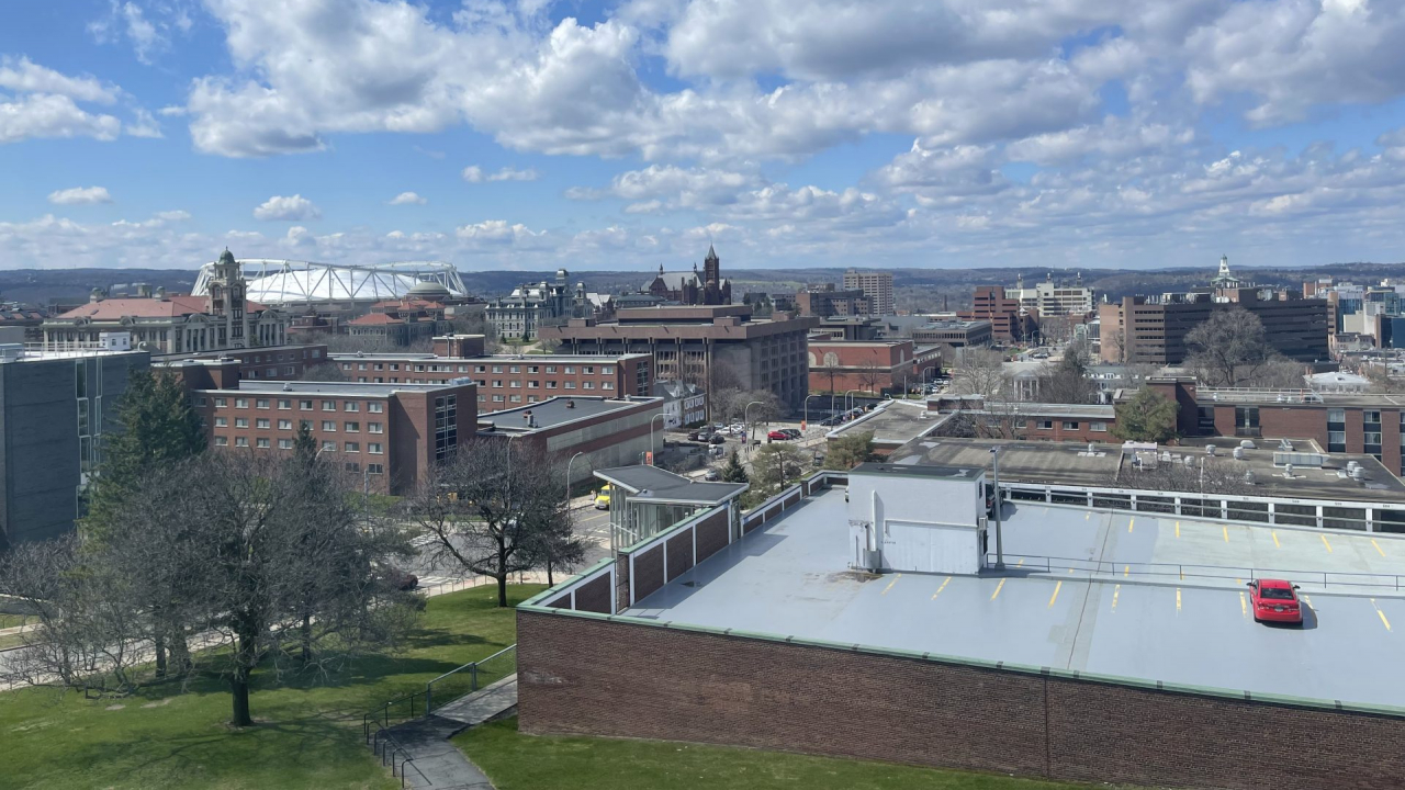 Syracuse University Campus on a Sunny Day
