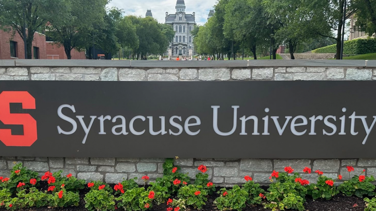 Syracuse University first opened an office at Hancock Air Base in 2022.