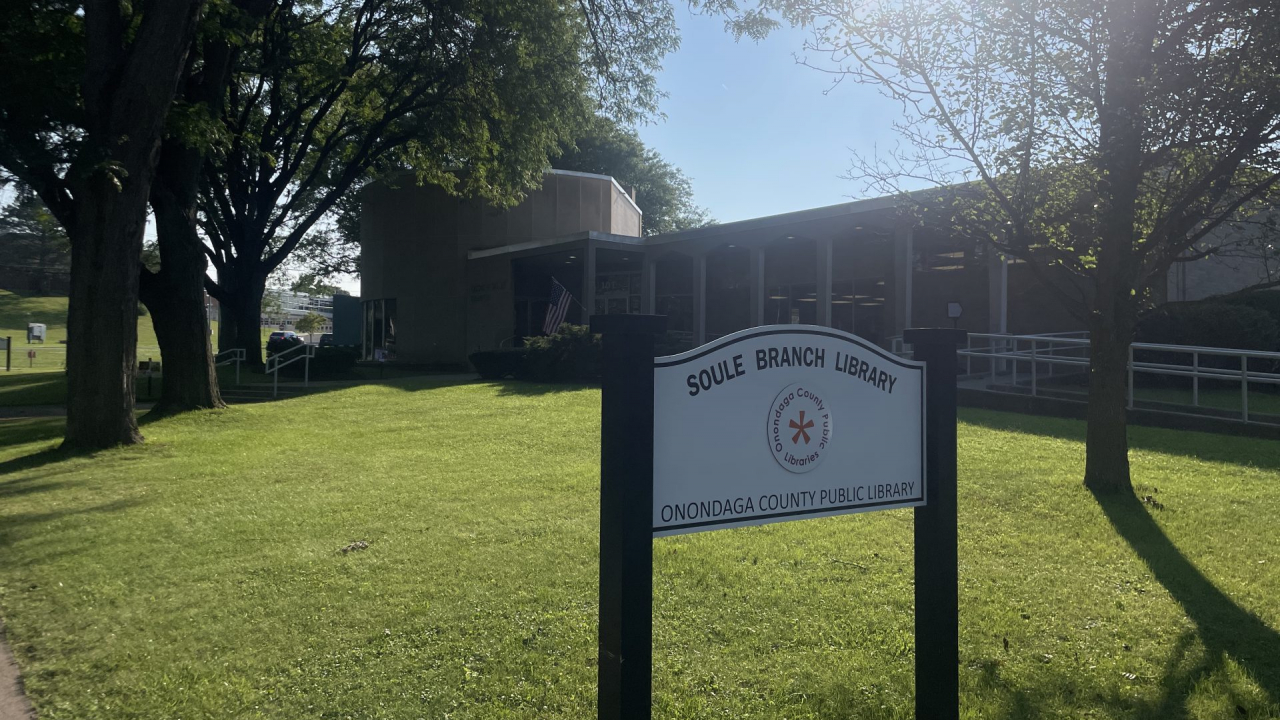 Soule Branch Library where a few parents joined Superintendent Anthony Davis for a meeting.