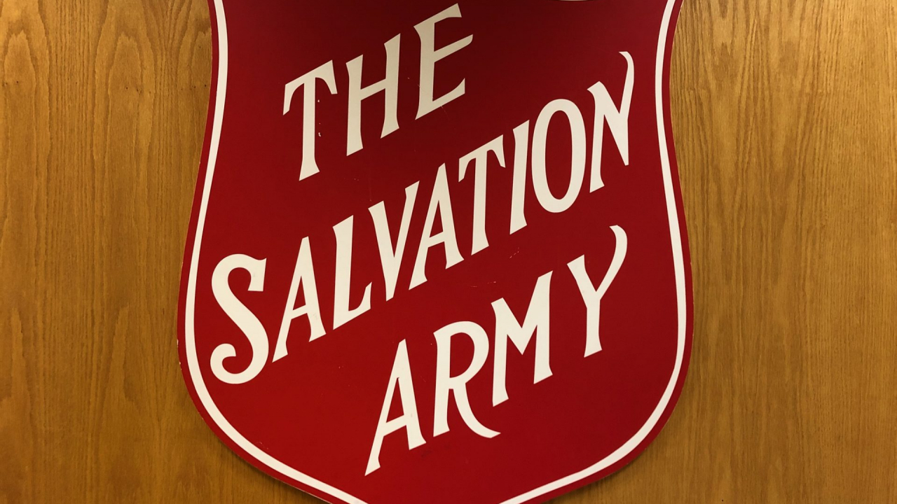 The Salvation Army red logo with white text