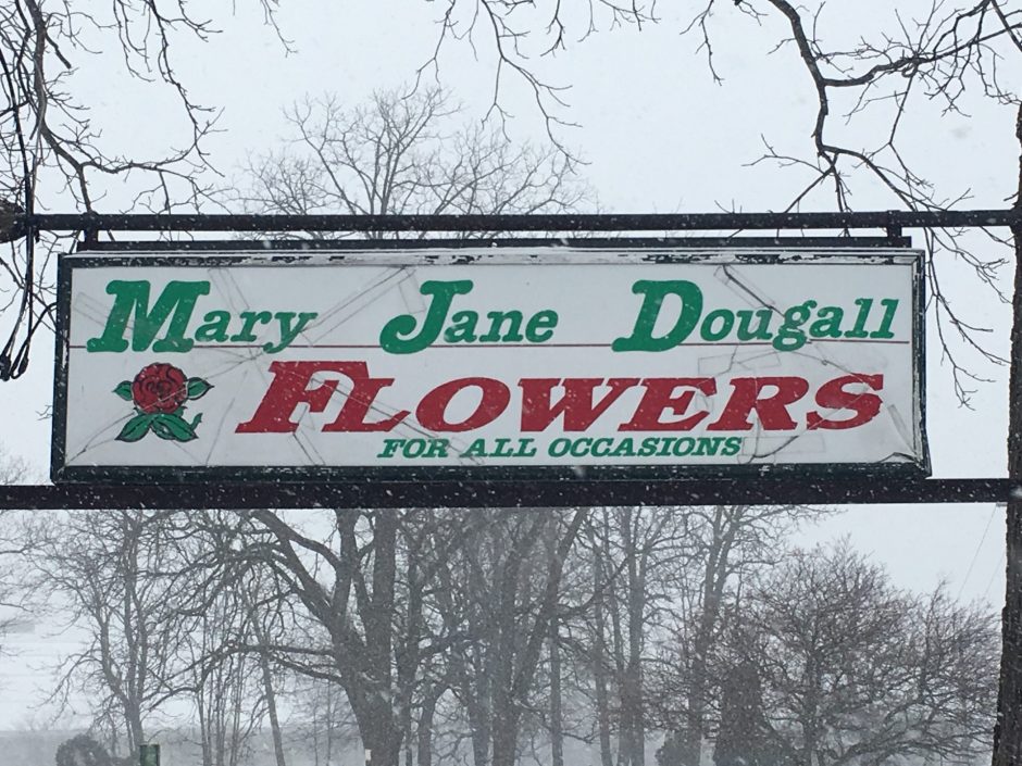 Mary Jane Dougall Flowers's Sign