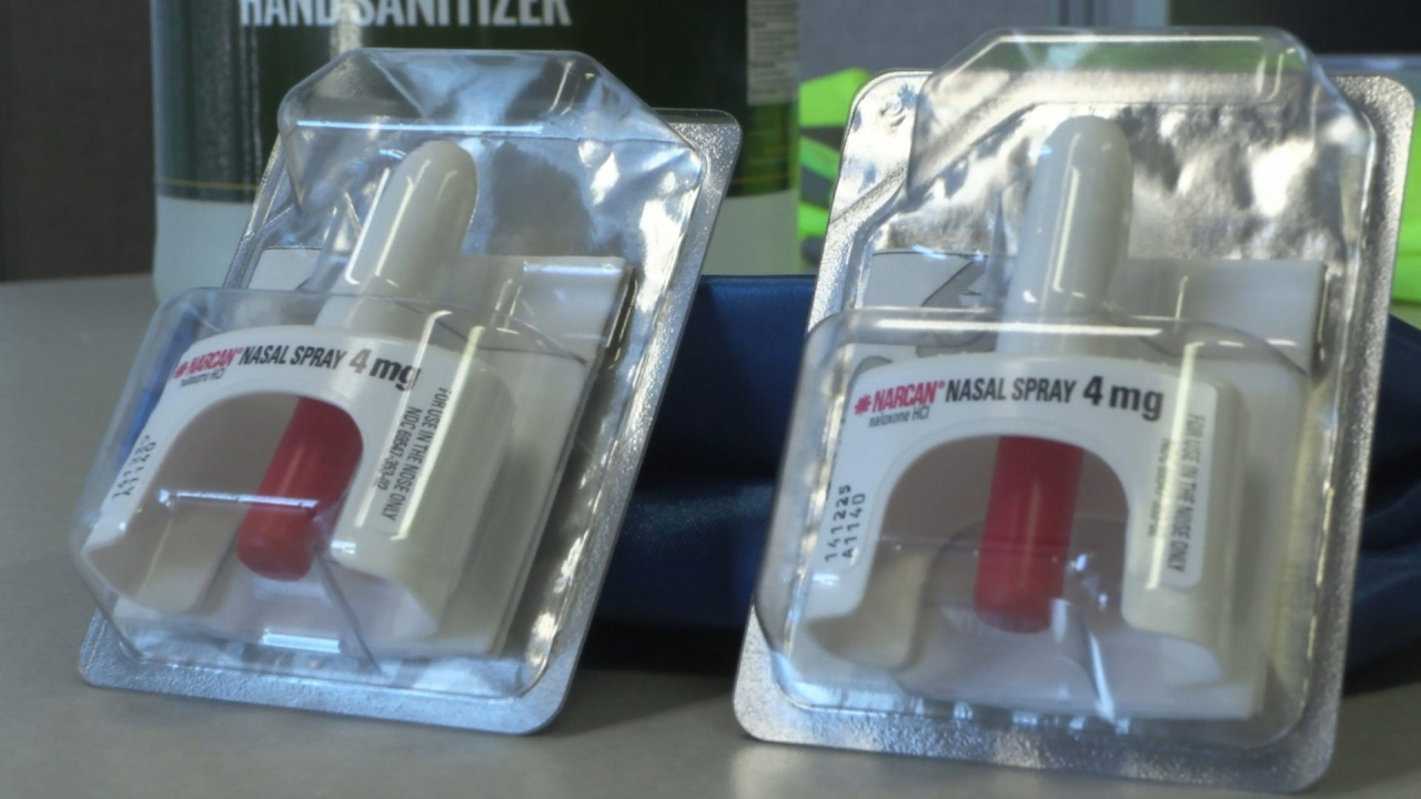 Two single-use doses of Naloxone (also known as Narcan)