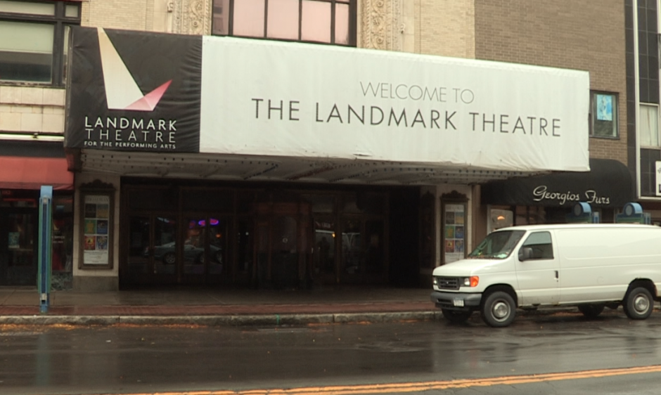 The Landmark Theatre marquee