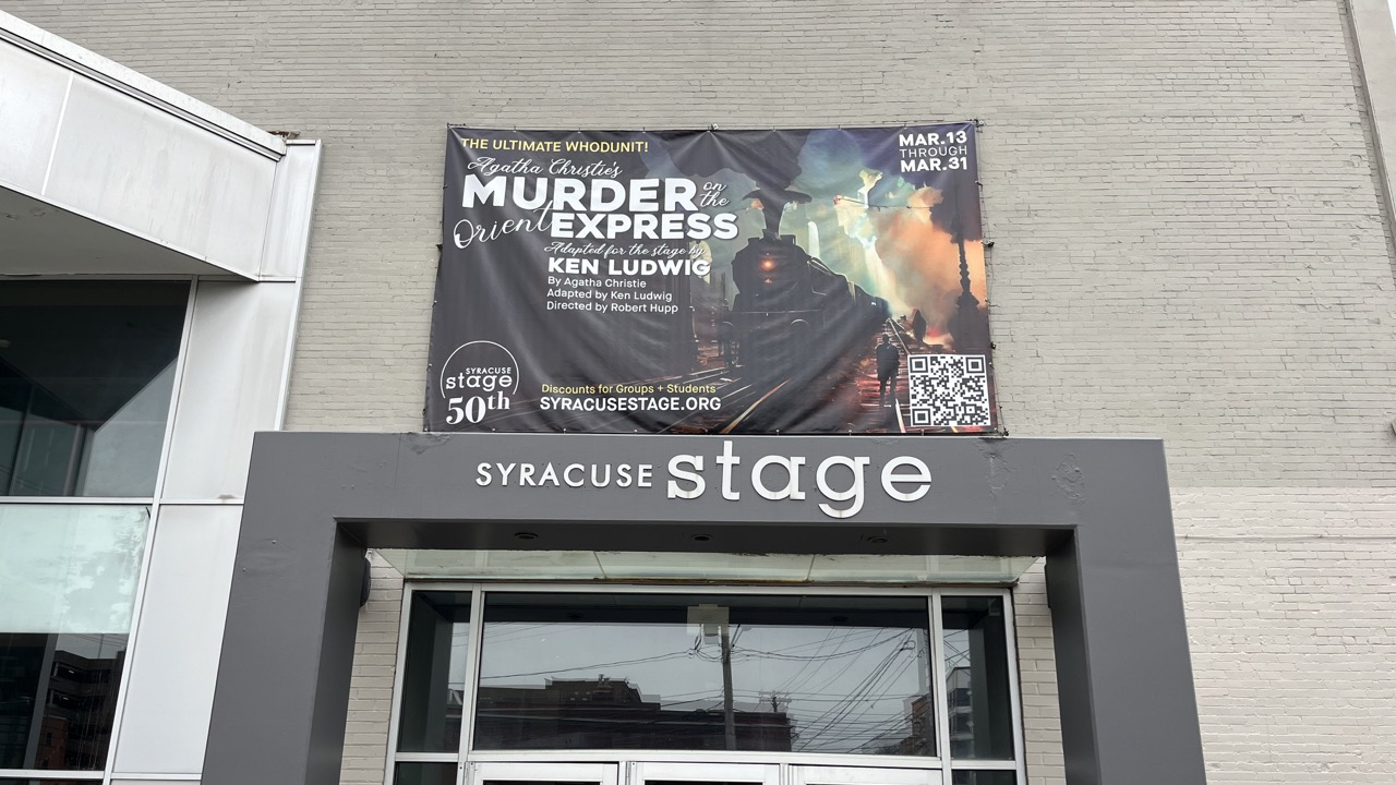 The Syracuse Stage is hosting Murder on the Orient Express beginning March 13.