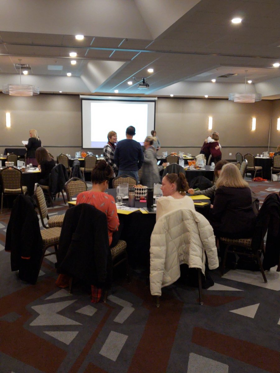 Nonprofit Owners await the beginning of the Second Annual Nonprofit Summit in Syracuse, NY.