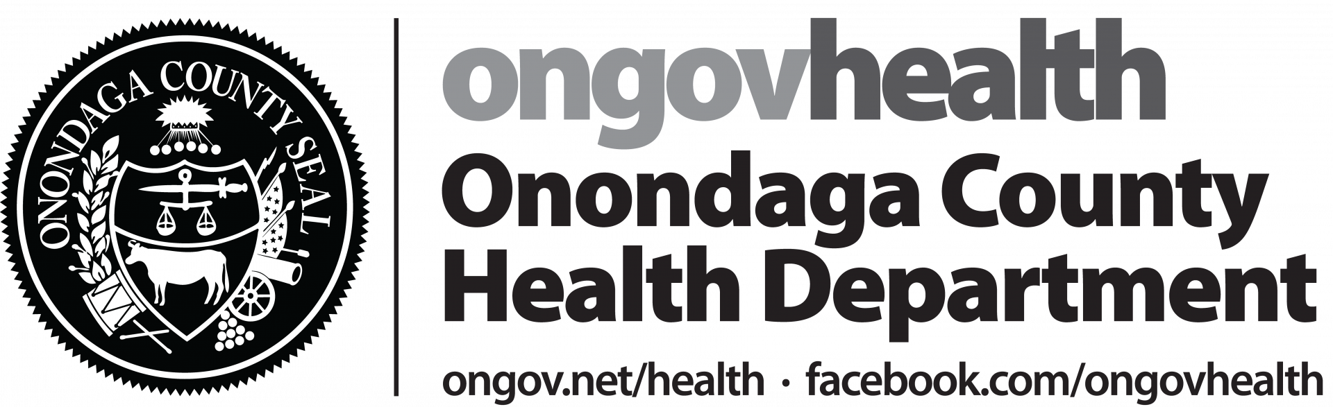 Promotional graphic for the Onondaga County Health Department