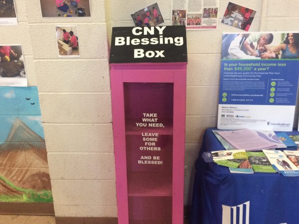 CNY Blessing Box at the RISE center.