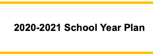2020-2021 School Year Plan