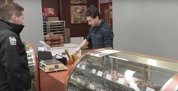 Adam Mazzoni is running Sweet On Chocolate for the first time during a Valentine's Day