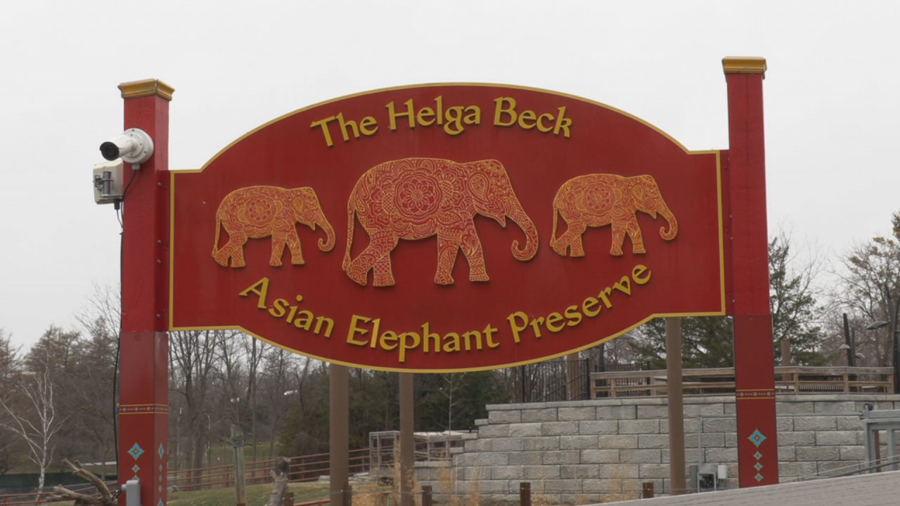 The Helga Beck Asian Elephant Preserve at the Rosamond Gifford Zoo