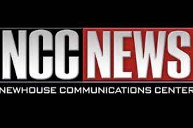 The NCC News Logo on a black background