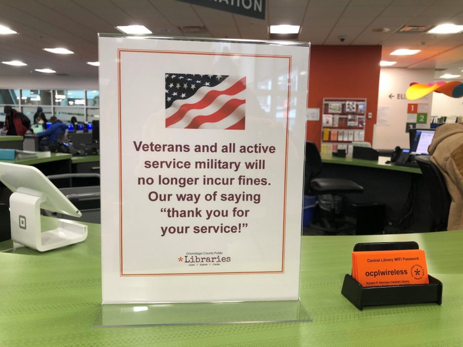 Veterans Sign