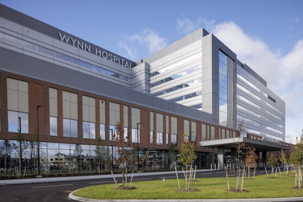 An image of the facility that is Wynn Hospital after it massive renovation.