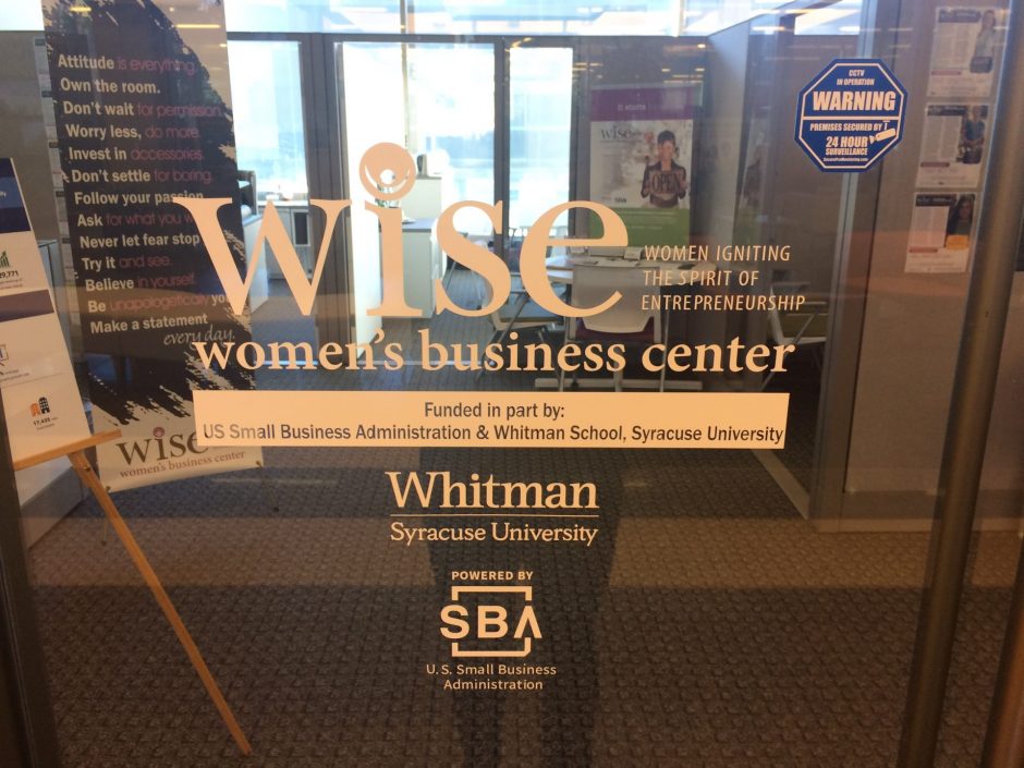 WISE Women's Business Center Front Door