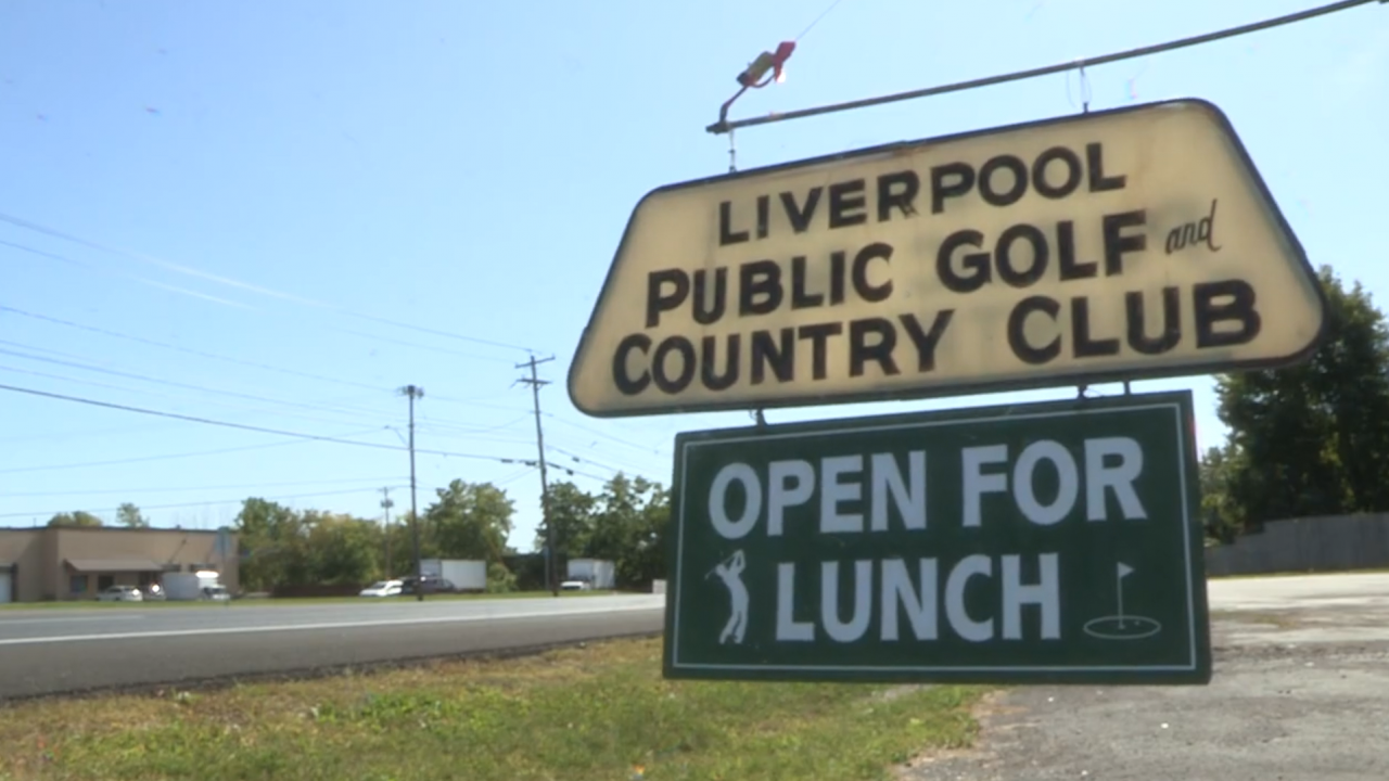 Liverpool golf course