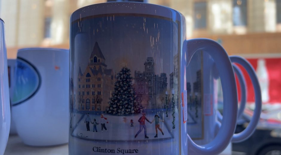 clinton square mug