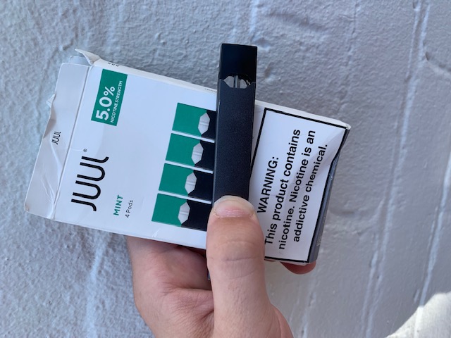 One Juul pod is equivalent to 20 cigarettes