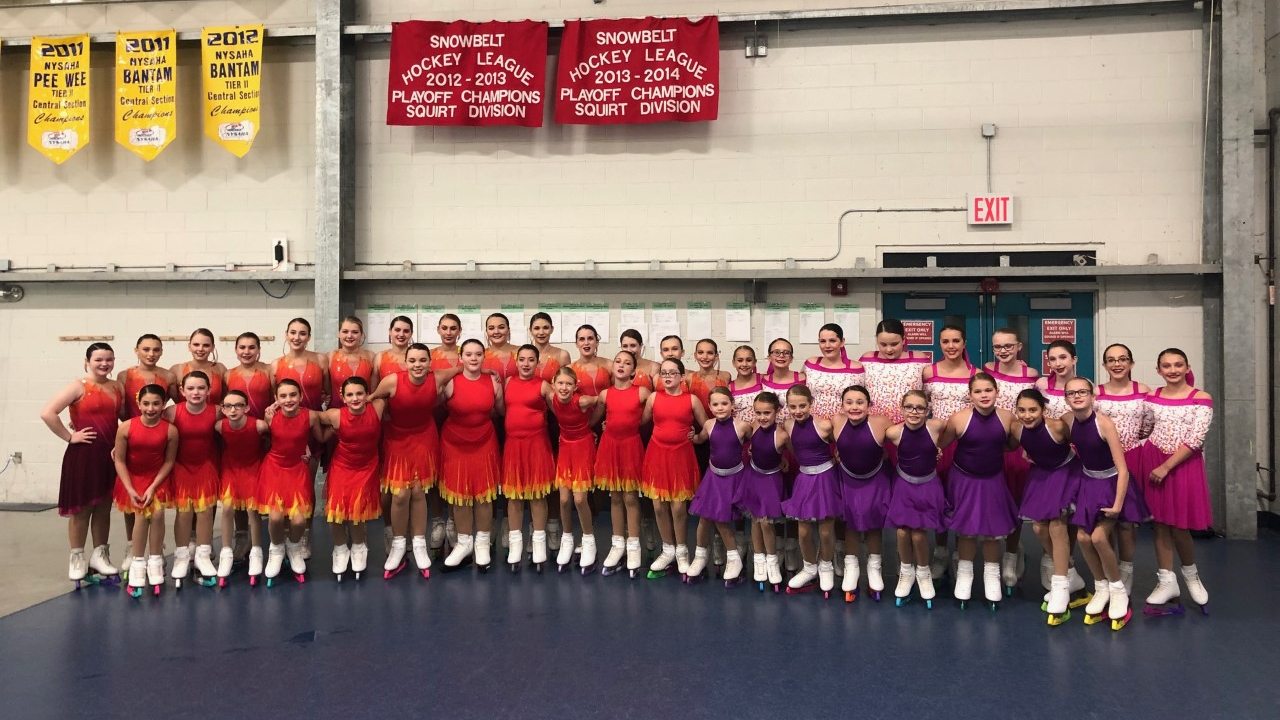 Members of the Syracuse Symmetry Organization at a competition during their 2018-2019 competition season! The competition begins in November and ends roughly in February or March.