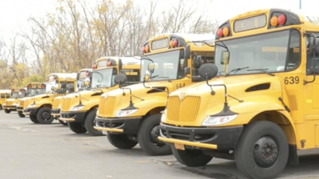 NSCSD busses at their department of transportation