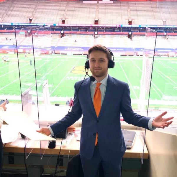 Will Scott Calls a game at the Carrier Dome